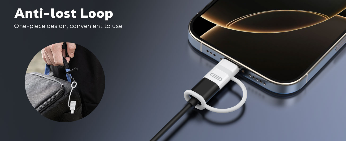 lightning to type c adapter