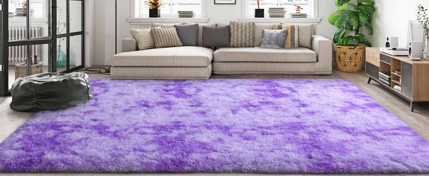 purple rug