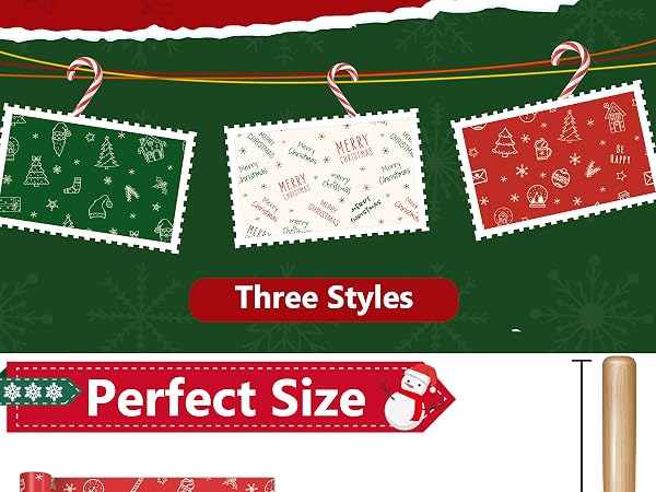 Christmas wrapping paper