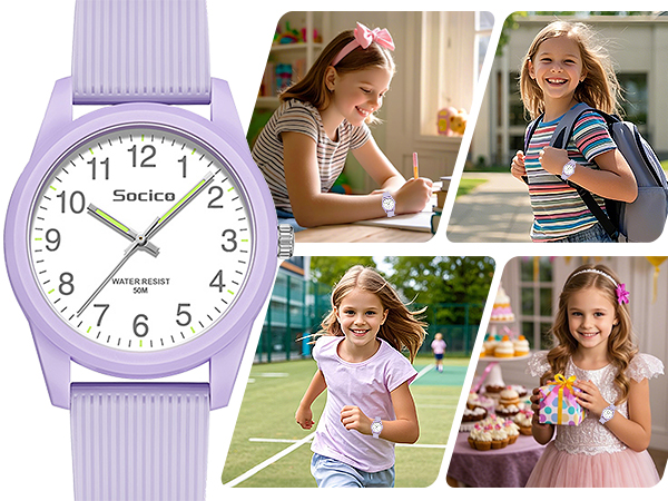 kids analog watch
