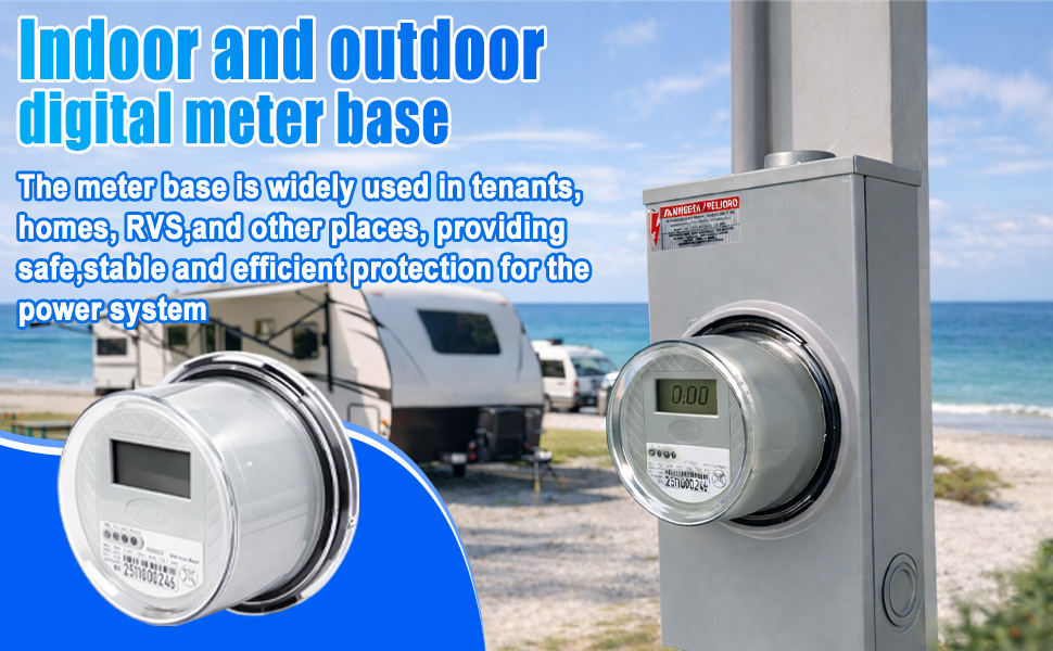 240 V 2-Wire Digital KWH Meter