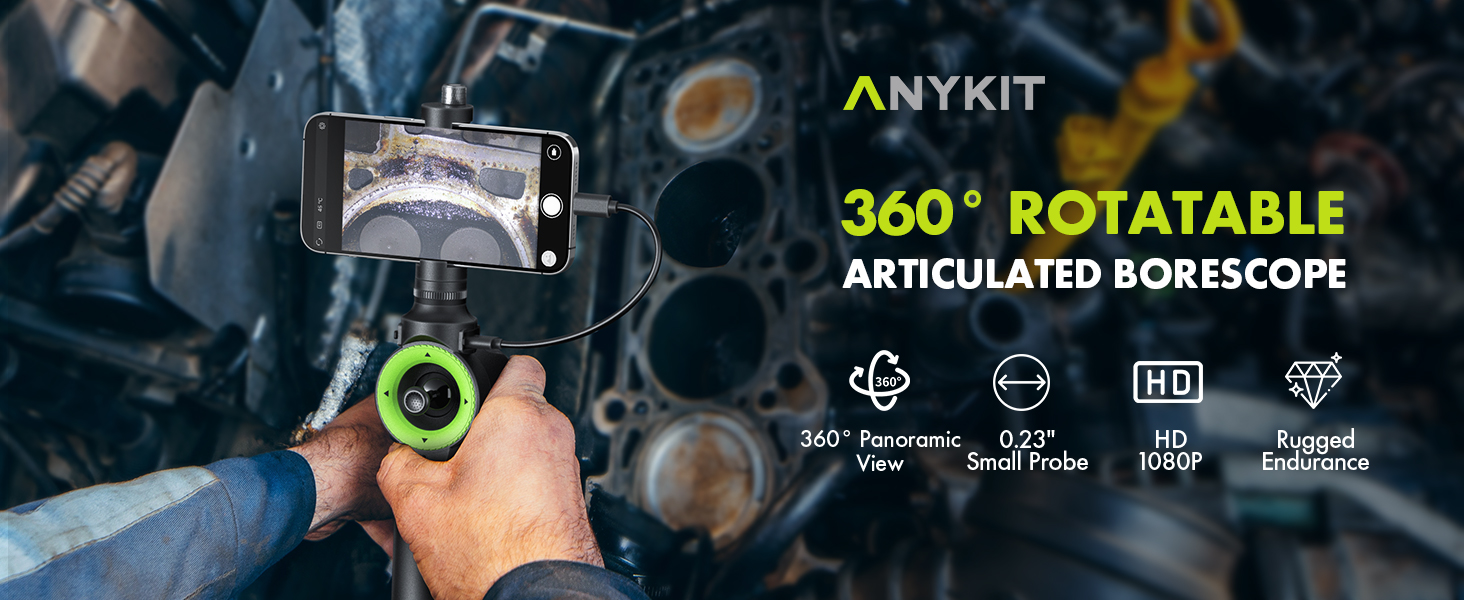 articulated borescope iphone