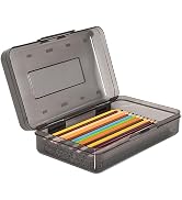 DANRONG Pencil Box, Large Capacity Pencil Case, Plastic Pencil Boxs for Kids Girls Boys Adults, H...