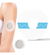 55-Pack G7 Sensor Adhesive Patches Latex-Free Sweatproof 10+ Days Wear Water-Resistant Tape Hypoa...