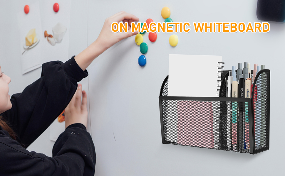 magnetic mail holder