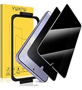 YWXTW EZ Unlock for Samsung Galaxy S24 Plus Privacy Screen Protector, [0.1S Ultrasonic Fingerprin...