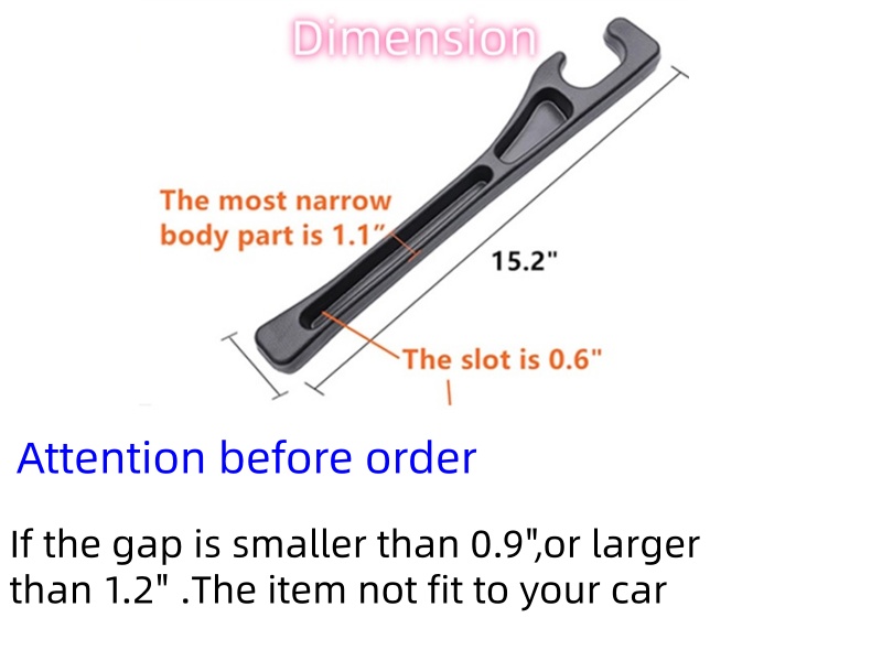 Car gap seat filler organizer accessories for women