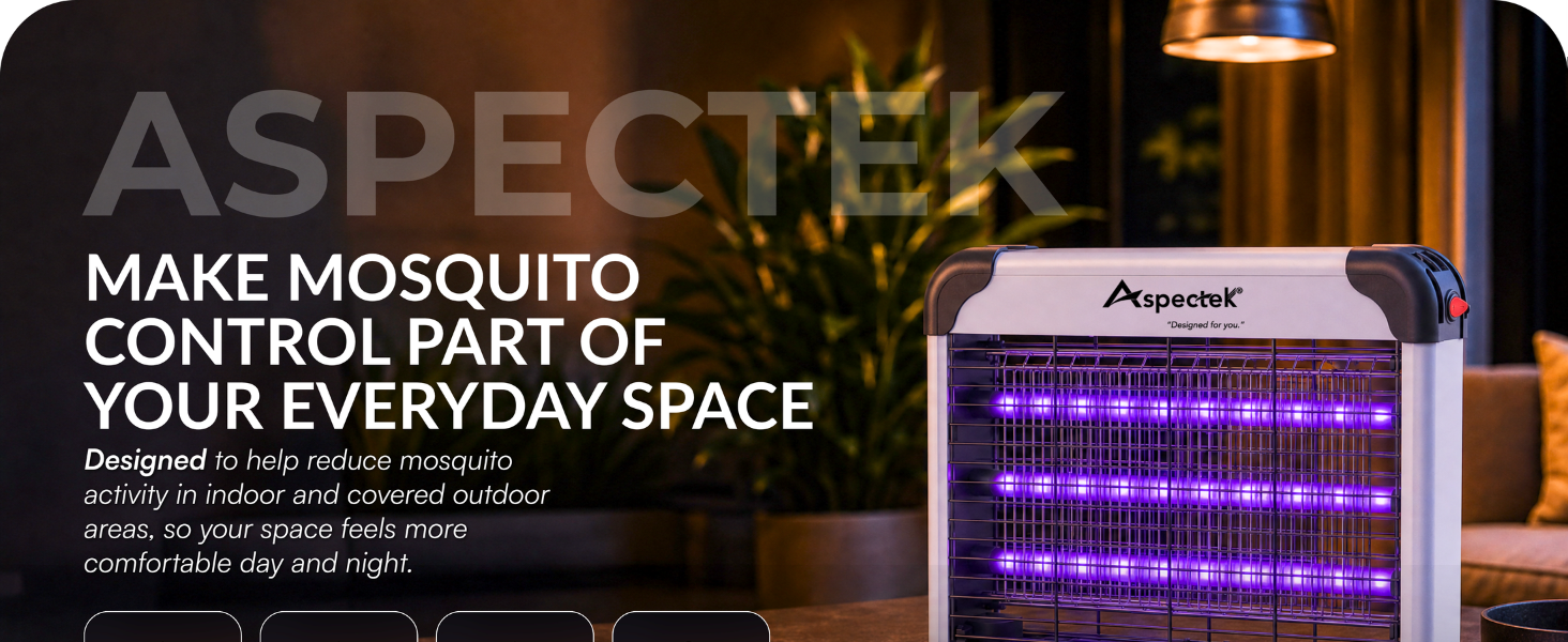 ASPECTEK 3 LED Bug Zapper