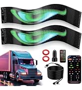 EYPINS LED Eyes for Car Windshield - App Control DIY Display for Car,Bar,Shop,Party,Events-RGB LE...