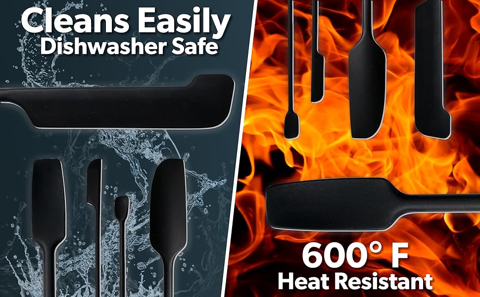 dishwasher safe kitchen utensils stainless steel spatulas silicone spachulas spatular best spatulas