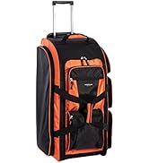 Travelers Club Xpedition 30 Inch Multi-Pocket Upright Rolling Duffel Bag