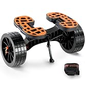 VEVOR Kayak and Canoe Trolley Cart with 10'' Solid Tires,320lbs Load Capacity with Adjustable Bra...