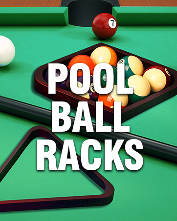 billiard pool ball racks