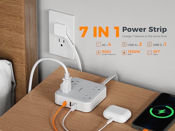 7 in 1 power strip