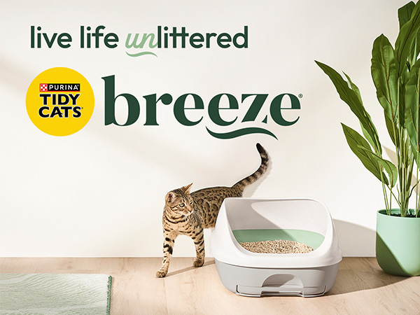 Tidy Cats Breeze live life unlittered