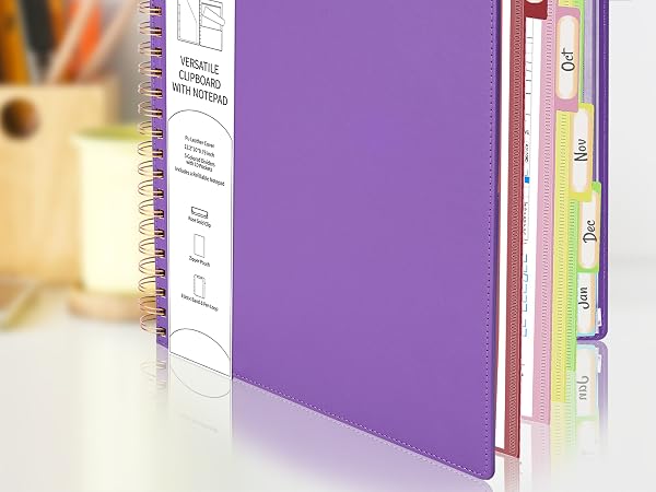 spiral clipboard folders