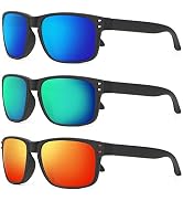 KALIYADI Polarized Sunglasses for Men and Women Vintage Style Sun Glasses for Fishing Running Dri...
