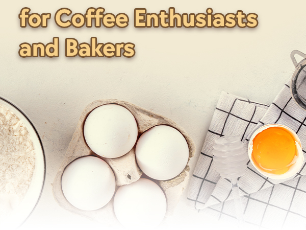 Rechargable Coffee Scale with Rubber Mat for coffee enthusiasts bakers