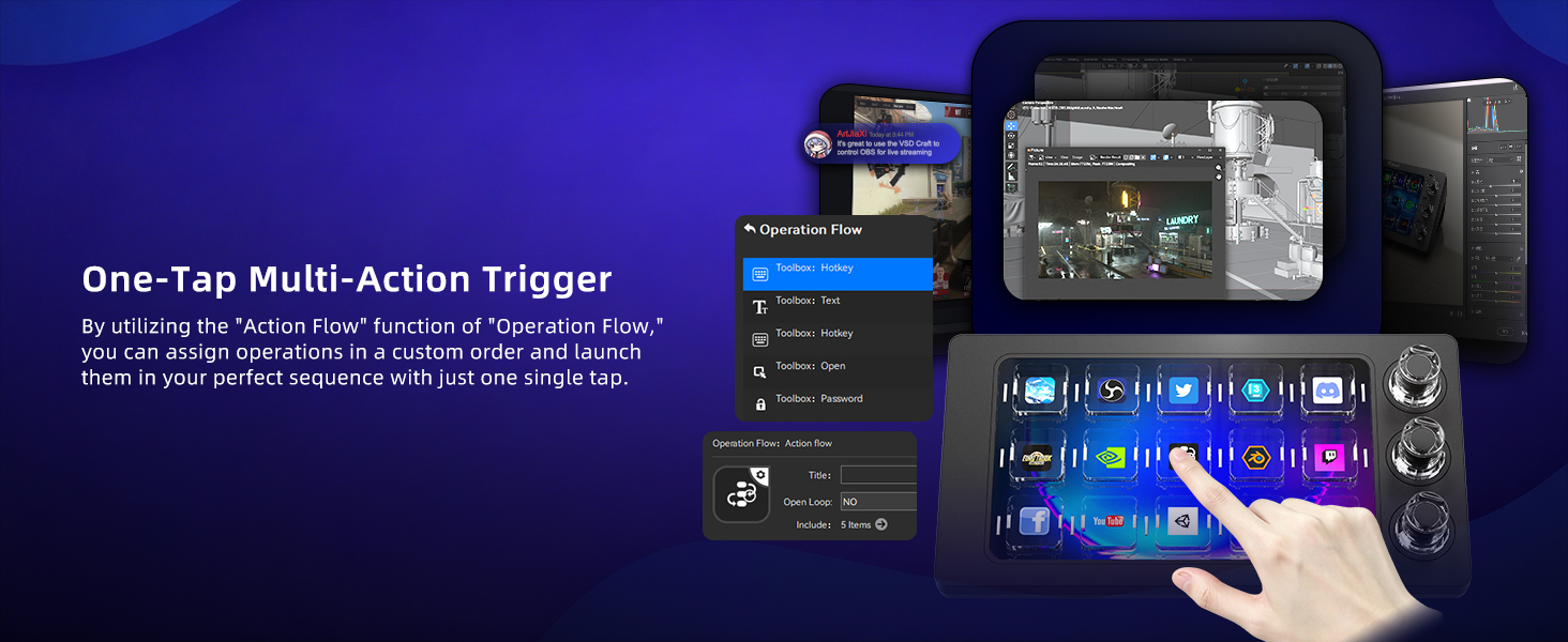 stream controller