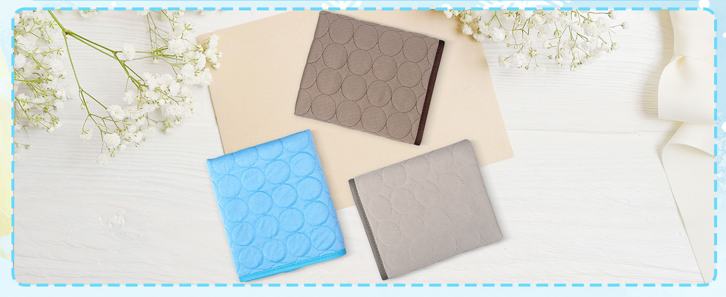 Dog Cooling Mat, Pet Cooling Pads for Dogs Cats Washable Summer Kennel Mat