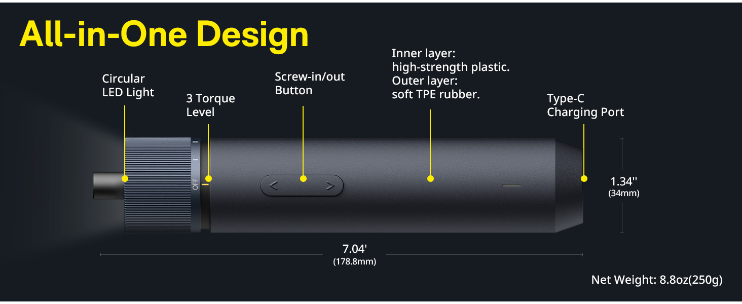 cordless screwdriver rechargeable cordless screwdriver set