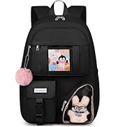 Cute Backpack School Bookbag for Girls: 15.6 Inch Large Backpacks for College Students Book Bag S...