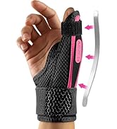 AGPTEK Trigger Thumb Brace Right Left Hand, Removable Thumb Spica Support Splint, Thumb Support &...