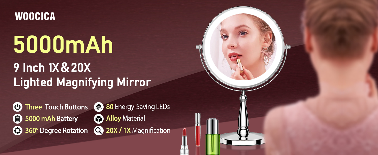 vanity mirror with lights