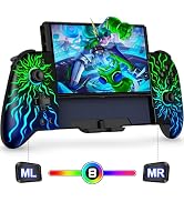 Mocagen Handheld Switch Controllers for Nintendo Switch/OLED Games, Swtich Pro Controller with Ma...