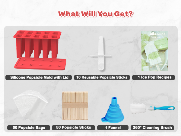 MIAOWOOF POPSICLES MOLDS