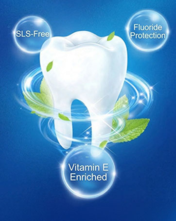 toothpaste for dry mouth fluoride mint toothpaste sls free whitening support adults care