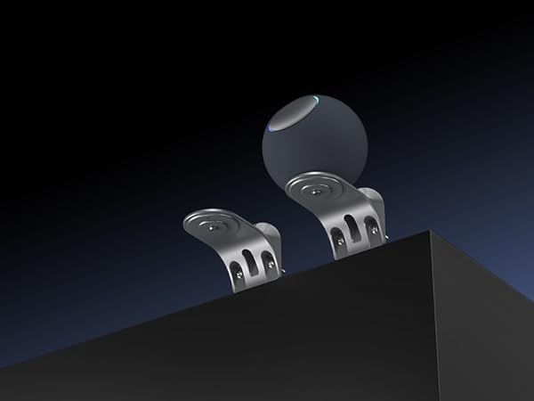 Close-up product shot showing metallic mechanical components against dark background with dramatic lighting.