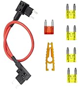 TIPM Bypass Cable, Fuse Holder Fuse Adapter,Repair Fuel Pump Relay Bypass Cable Compatible with D...