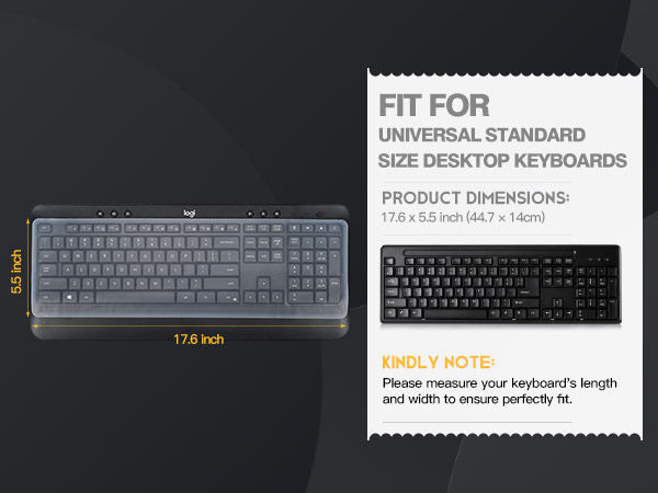 pc computer keyboard silicone cover