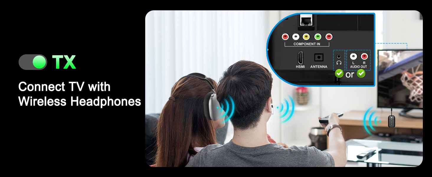 bluetooth adapter for tv