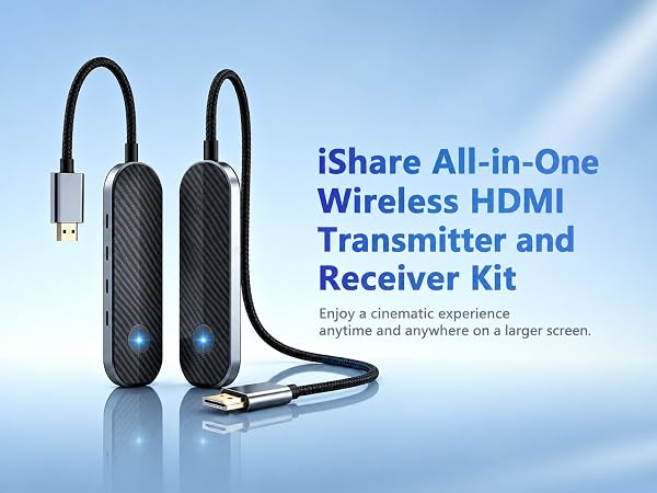 Wireless HDMI Transmitter and Receiver Kit