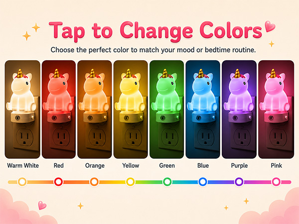 color changing night light