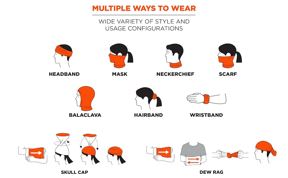 multi-band, multiple ways to wear