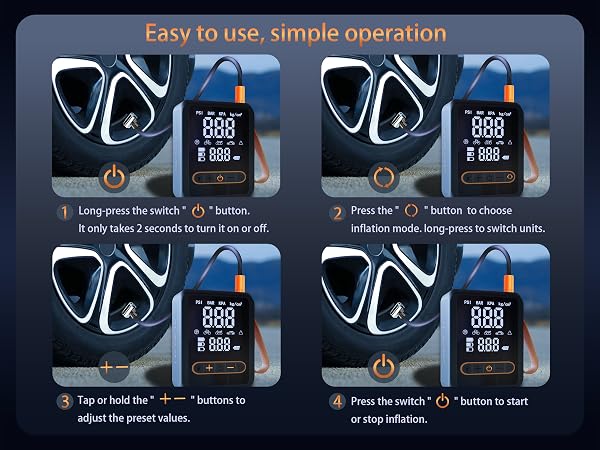 Car Inflator Pump