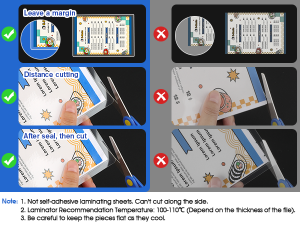 8.5x11 laminating sheets