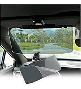 HD Visor Sunshade Extender for Car,72.5% Strong-Light Blocking Rate - Anti-Glare Car Visor Protec...