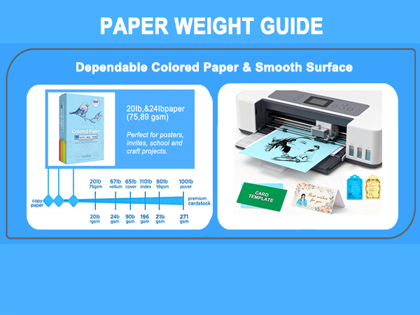 colored printer paper