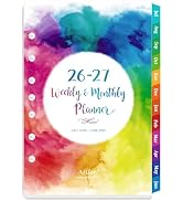 2026-2027 Planner Refills - 7-Hole Punched Planner Refills 2026-2027, JULY 2026 - JUNE 2027, 5.5"...