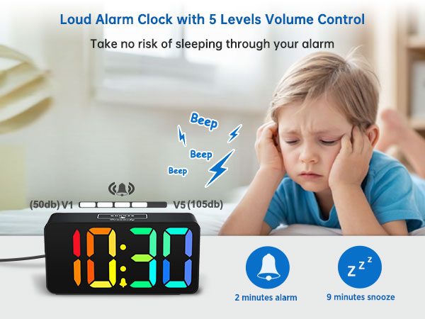 loud alarm clock