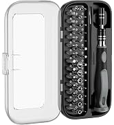 ANVANNA 48 in 1 Screwdriver Kit Batch Head Conversion Magnetic Drive kit with flexible shaft exte...