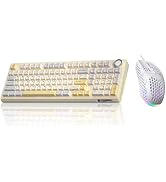 SOLAKAKA KI99 Pro and SM900,Keyboard and Mouse Combo for Gaming