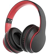 Rockpapa E7 Bluetooth Headphones Over Ear, Wireless Headset Foldable with Build-in Mic for Travel...