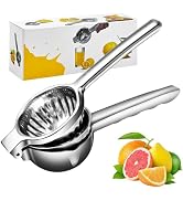 Lemon Squeezer Stainless Steel Citrus Juicer Juice Press Squeezer for Lemons and Limes