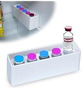 YOUSHARES Insulin Vial Case Fridge Holder - Stackable Storage Caddy Peptide Vials Protector, 5-Sl...