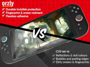 Ultra-thin Nintendo Switch 2 tempered glass with 99% transparency and seamless touch sensitivity.